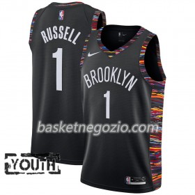 Canotte Bambino Brooklyn Nets D'Angelo Russell 1 2018-19 Nike City Edition Nero Swingman